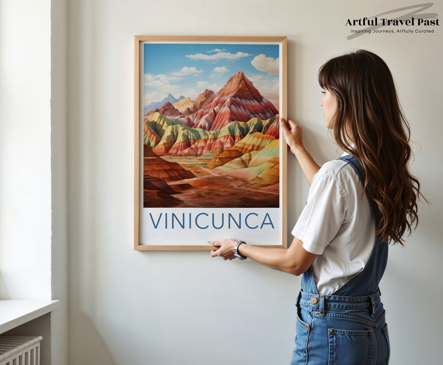 Vinicunca Poster | Peru Wall Art | South America Decor