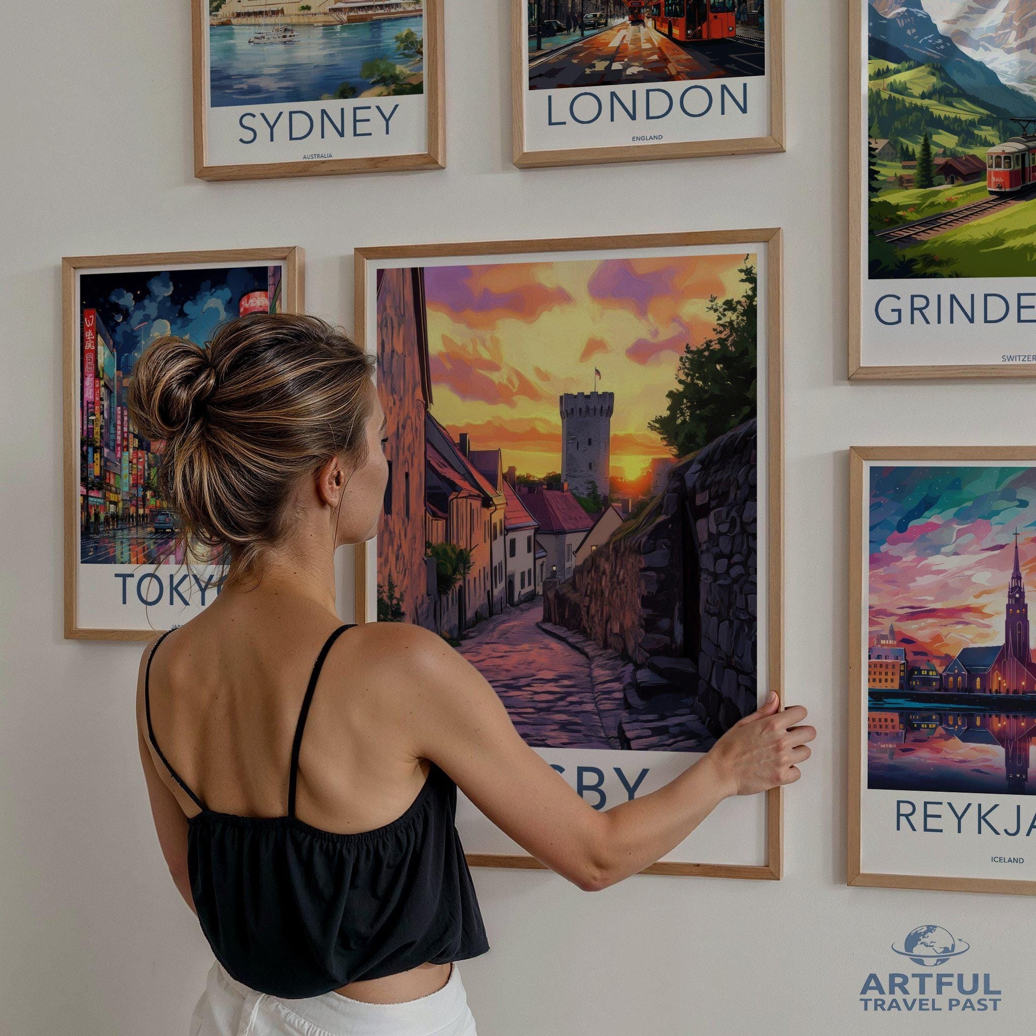 Visby Poster - Sweden Wall Art