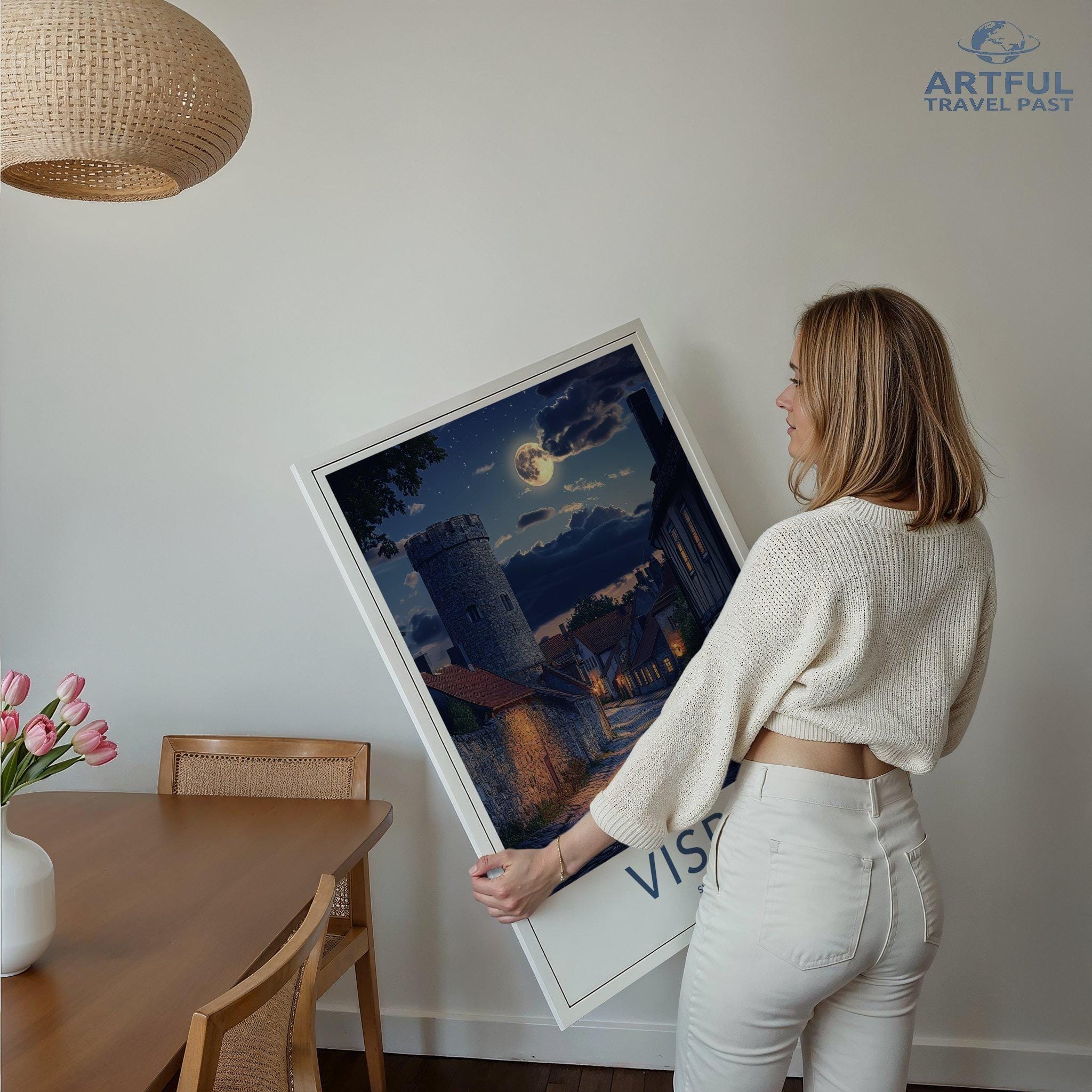 Visby Poster - Sweden Wall Art