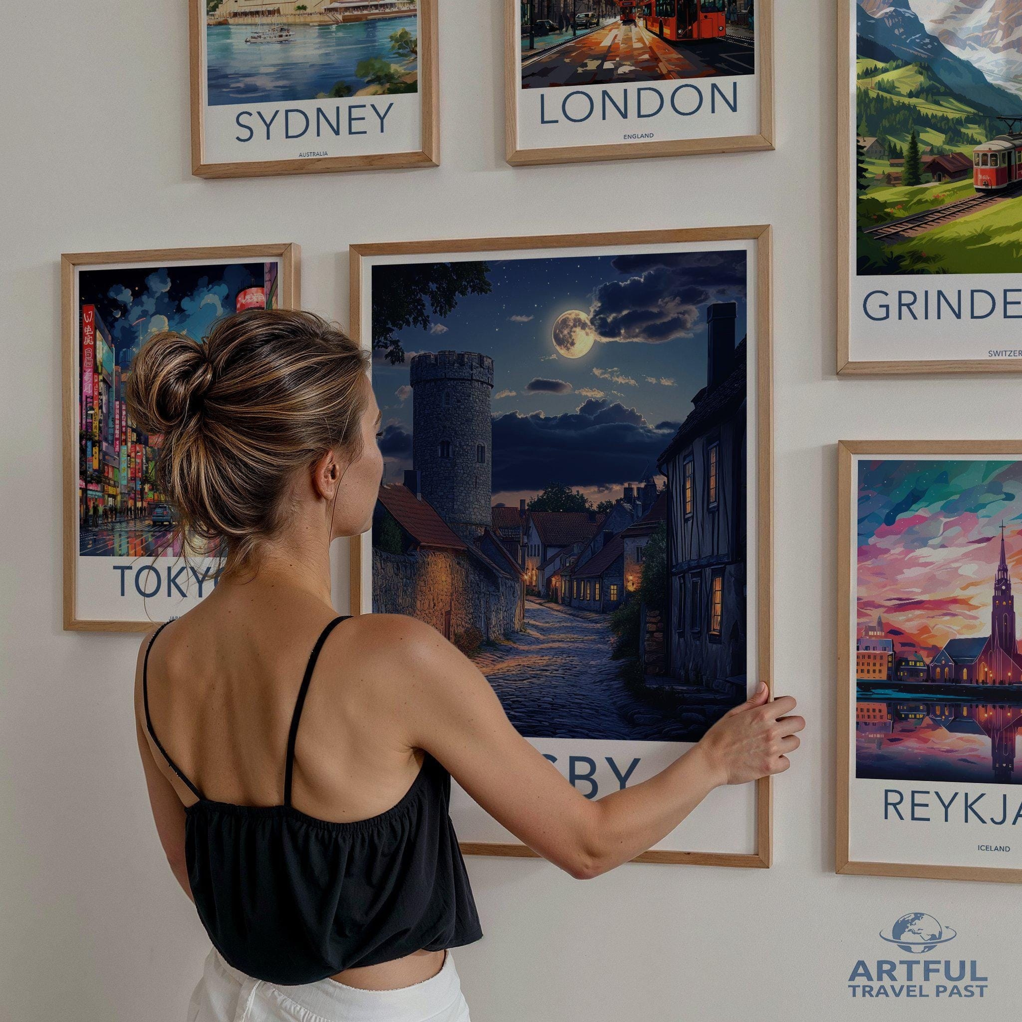 Visby Poster - Sweden Wall Art