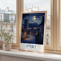 Visby Poster - Sweden Wall Art