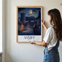 Visby Poster - Sweden Wall Art