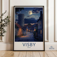 Visby Poster - Sweden Wall Art