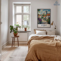 Visby Poster - Sweden Wall Art