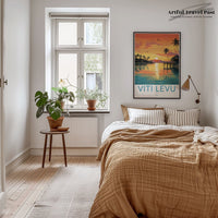 Viti Levu Poster - Fiji Wall Art