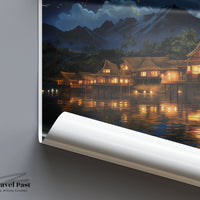 Viti Levu Poster - Fiji Wall Art