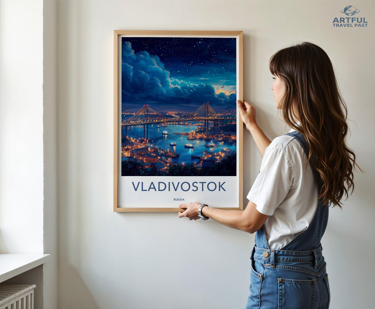 Vladivostok Poster - Russia Wall Art