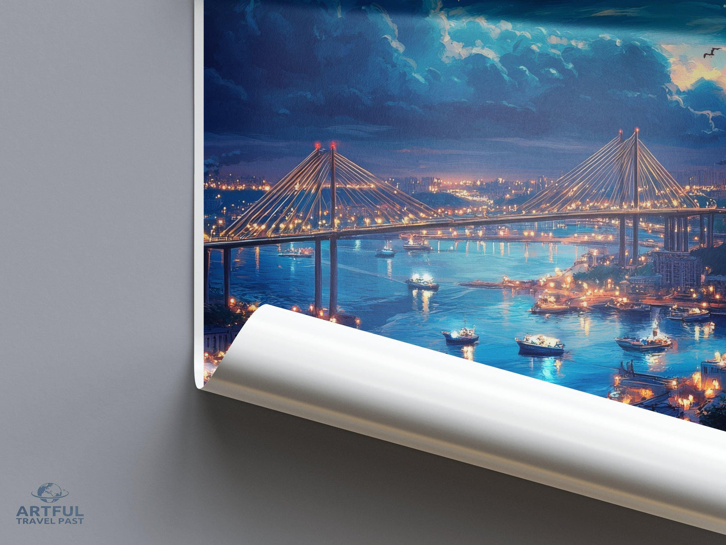 Vladivostok Poster - Russia Wall Art