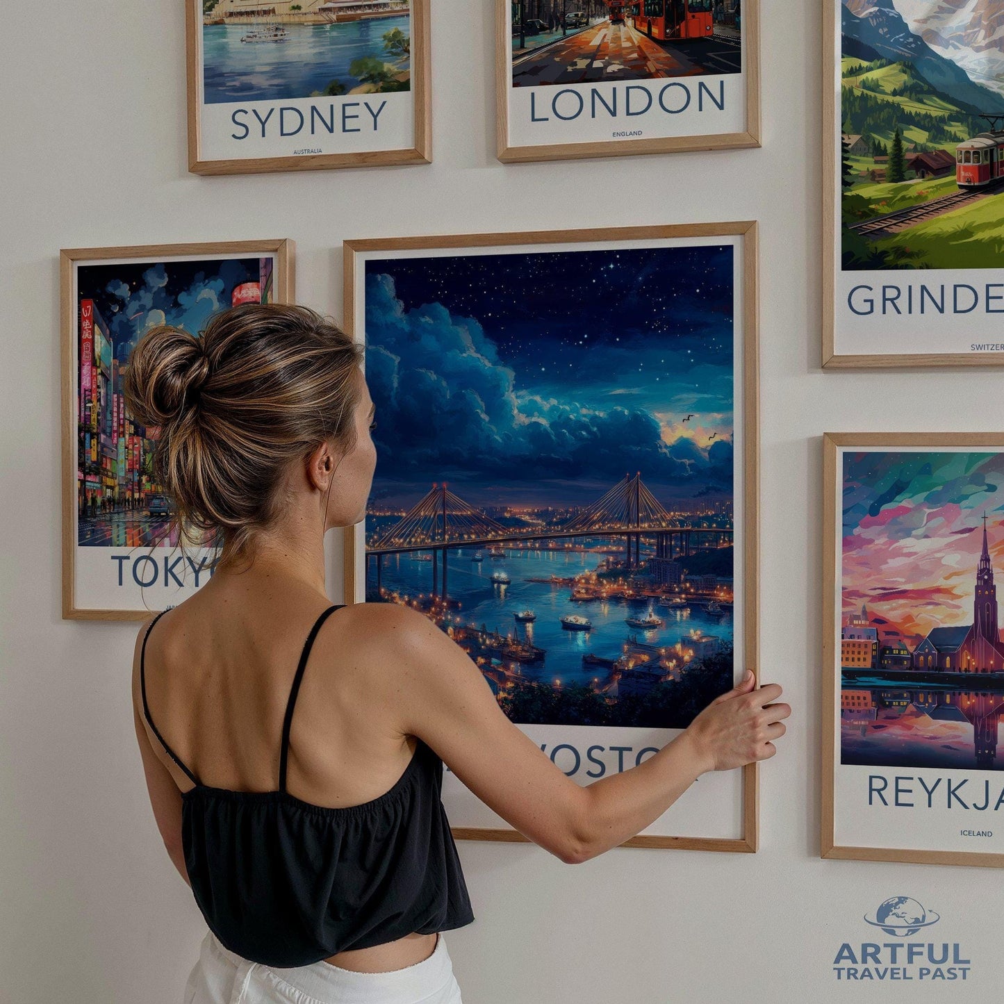 Vladivostok Poster - Russia Wall Art