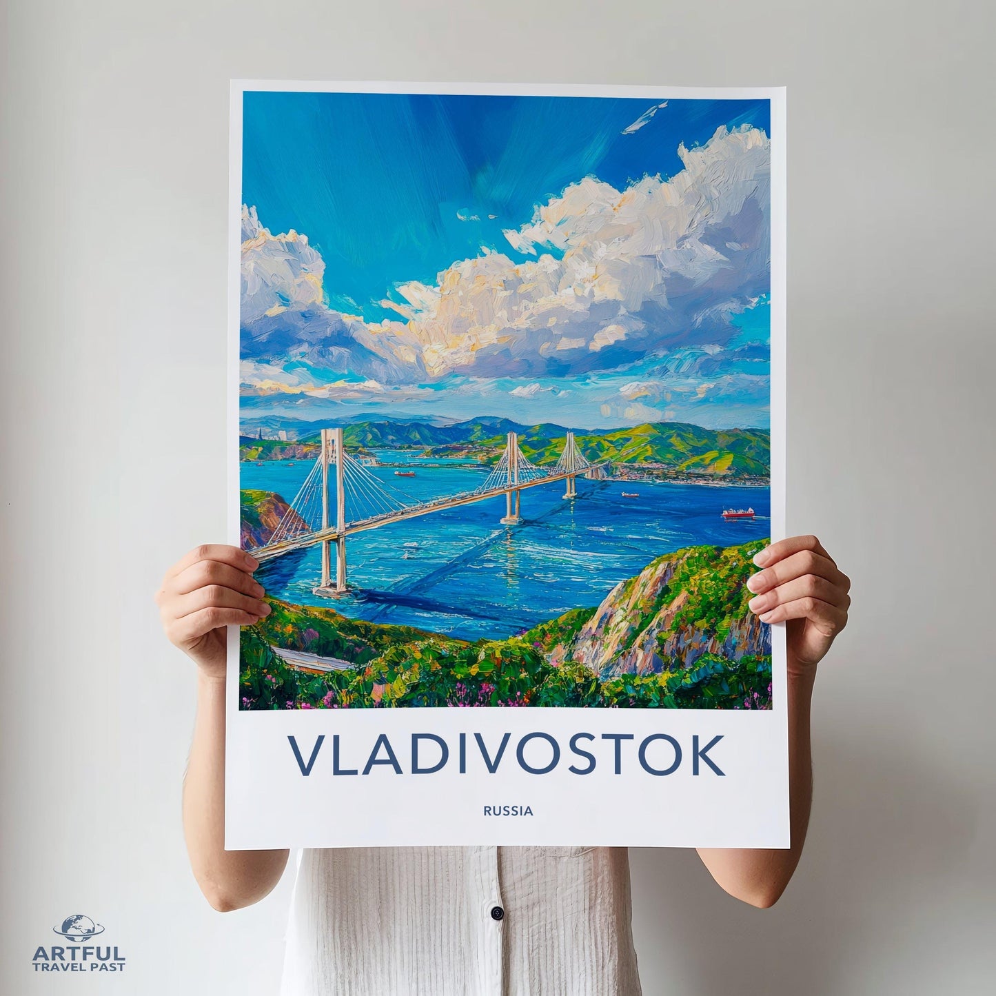 Vladivostok Poster - Russia Wall Art