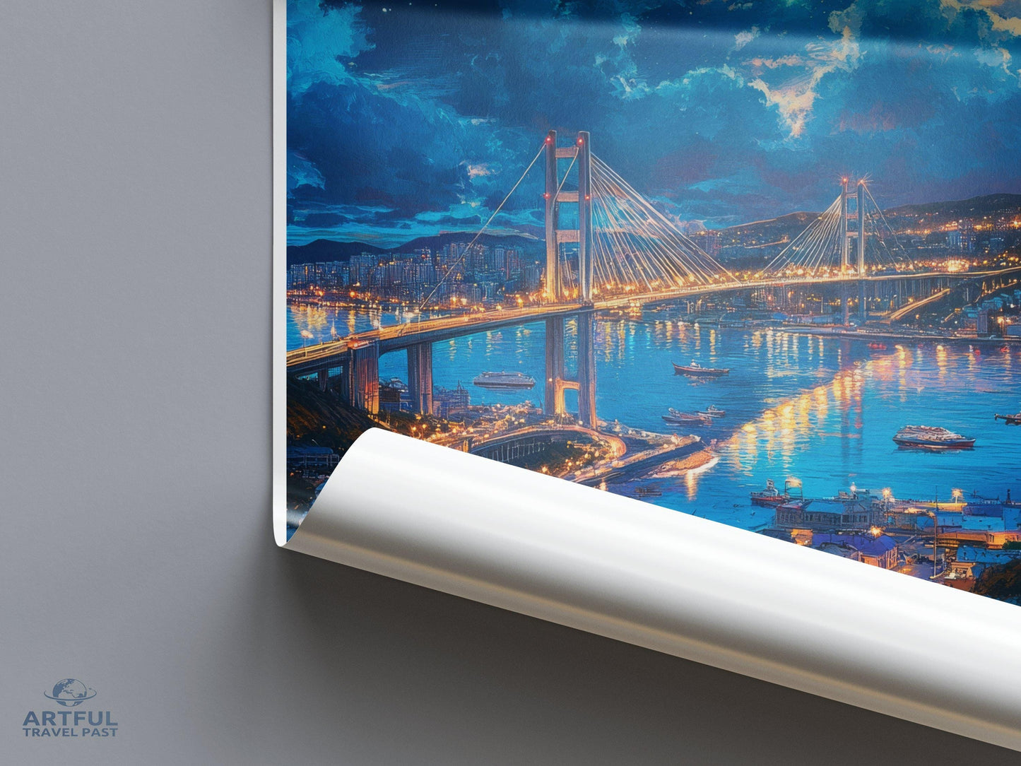 Vladivostok Poster - Russia Wall Art