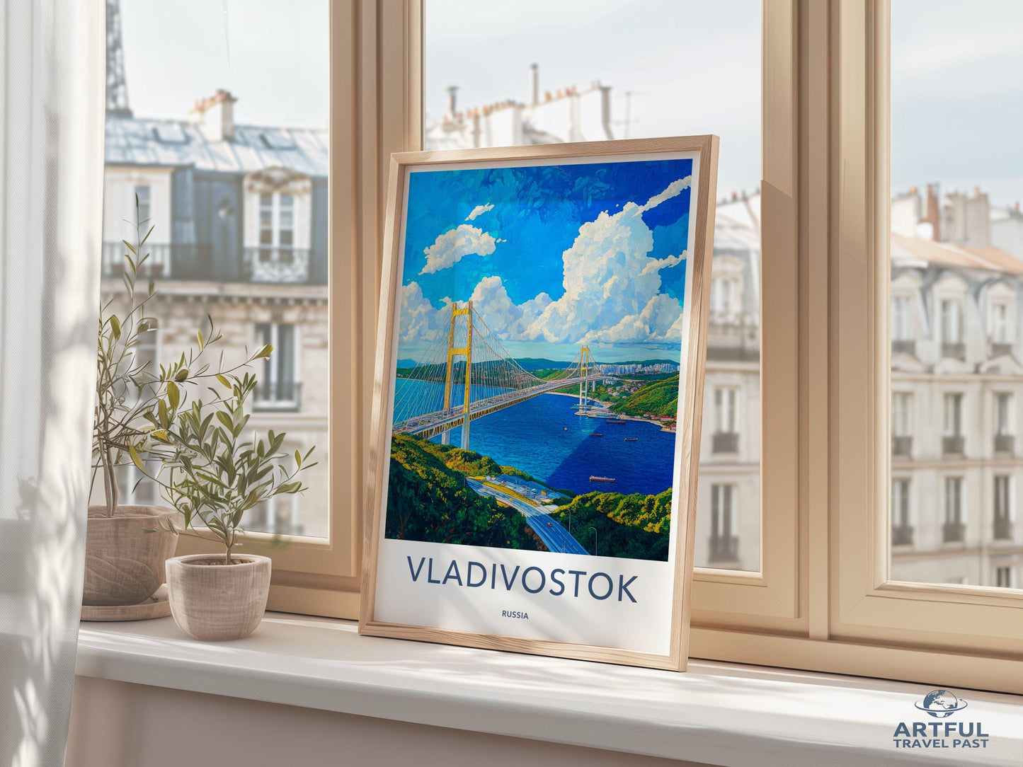 Vladivostok Poster - Russia Wall Art