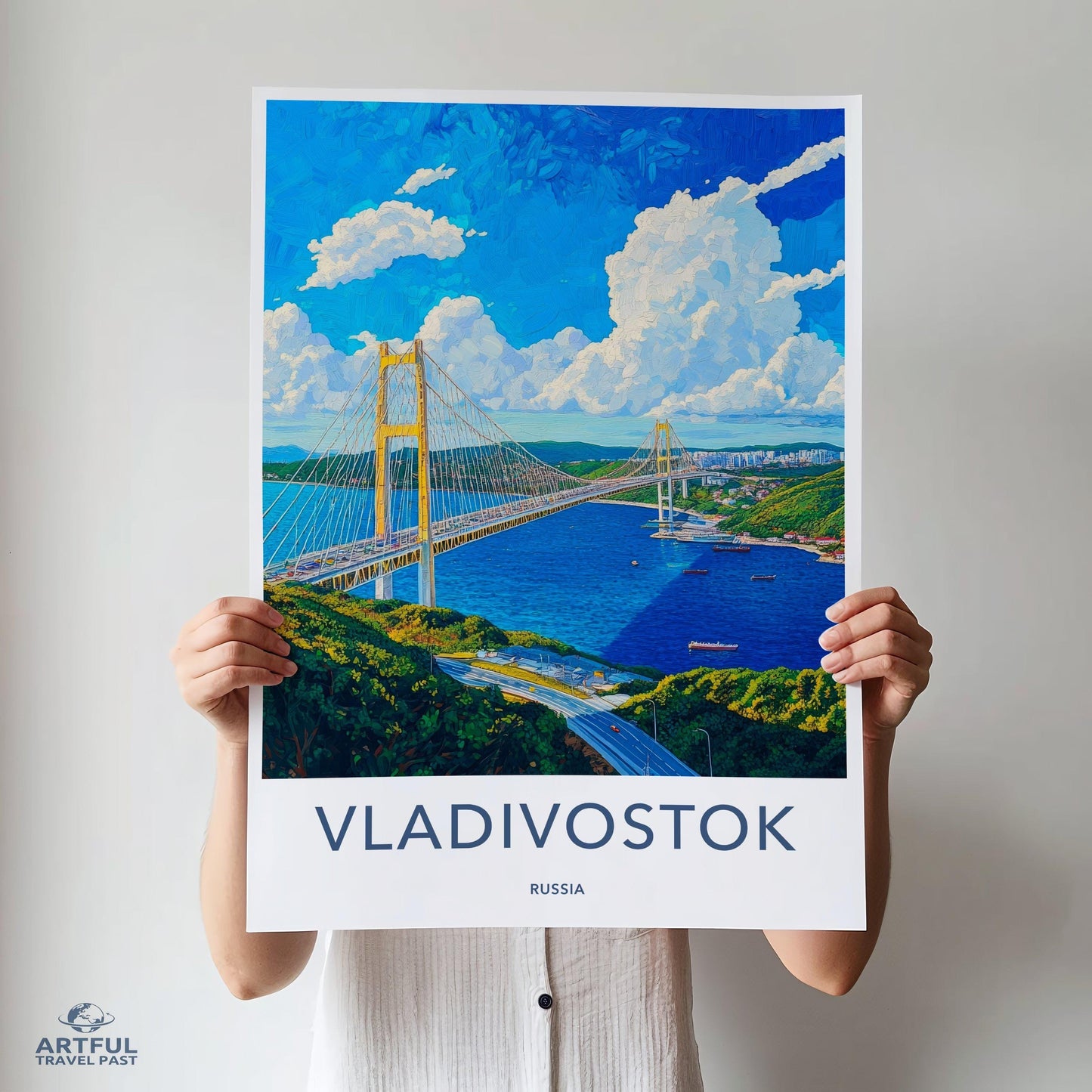 Vladivostok Poster - Russia Wall Art