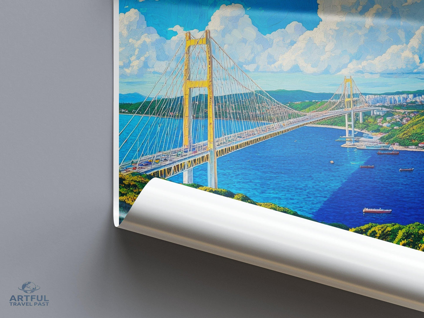 Vladivostok Poster - Russia Wall Art
