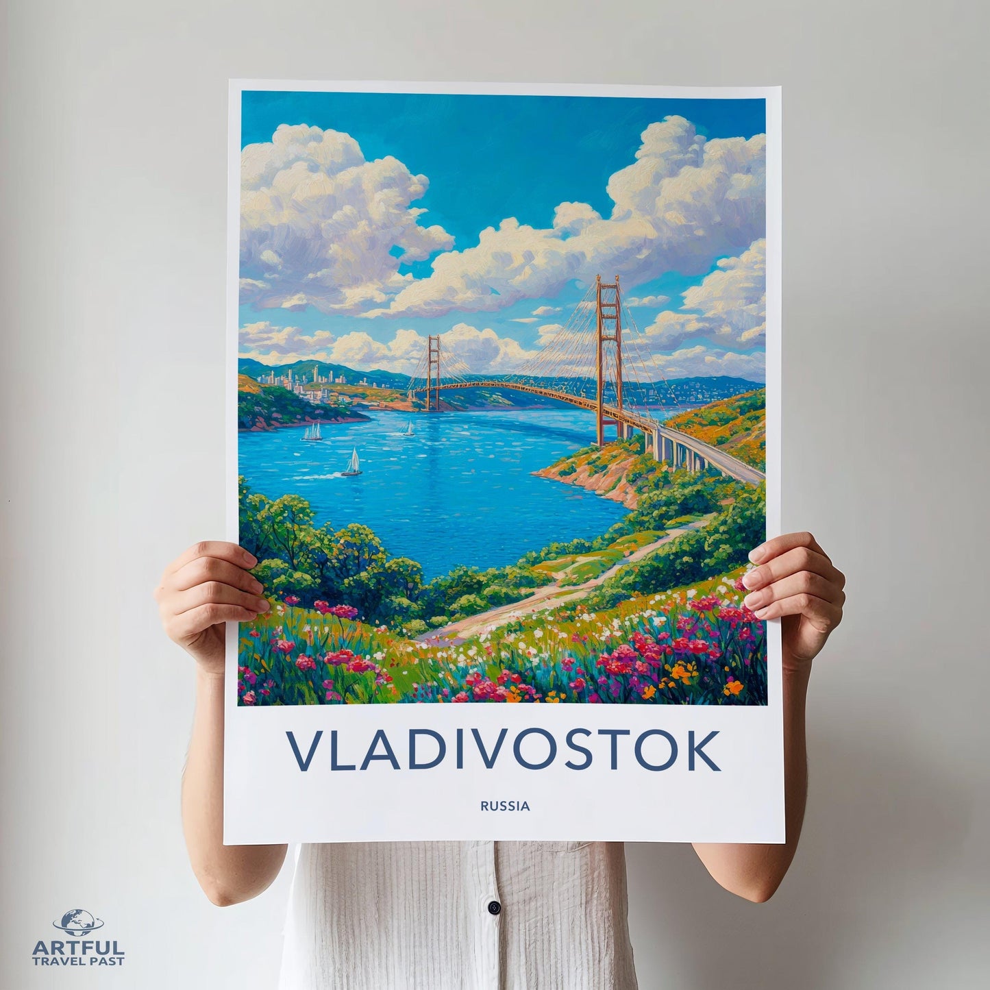 Vladivostok Poster - Russia Wall Art