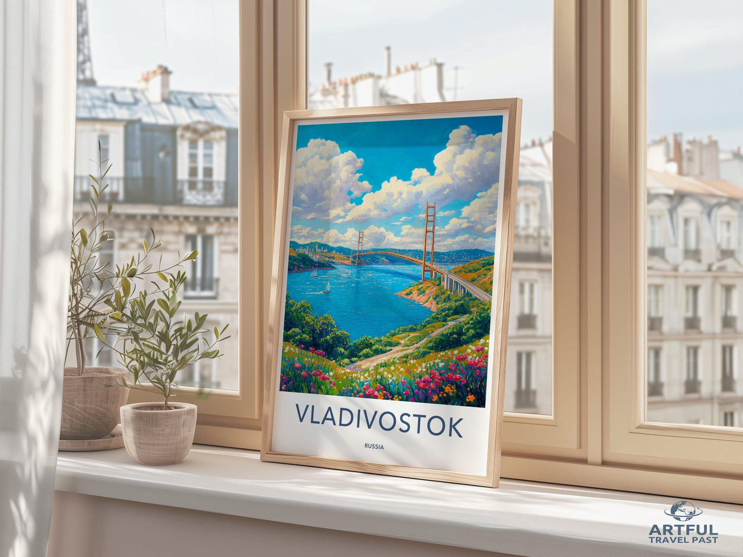 Vladivostok Poster - Russia Wall Art