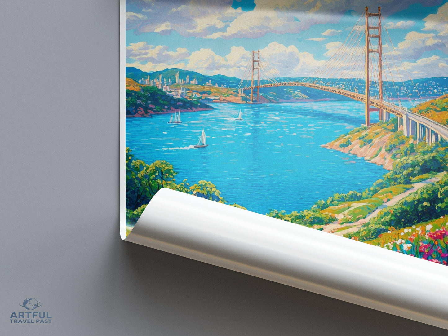 Vladivostok Poster - Russia Wall Art
