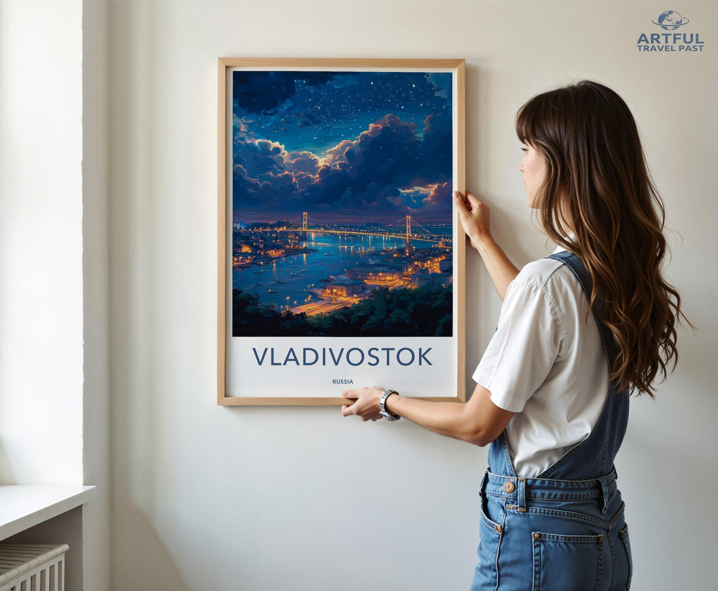 Vladivostok Poster - Russia Wall Art