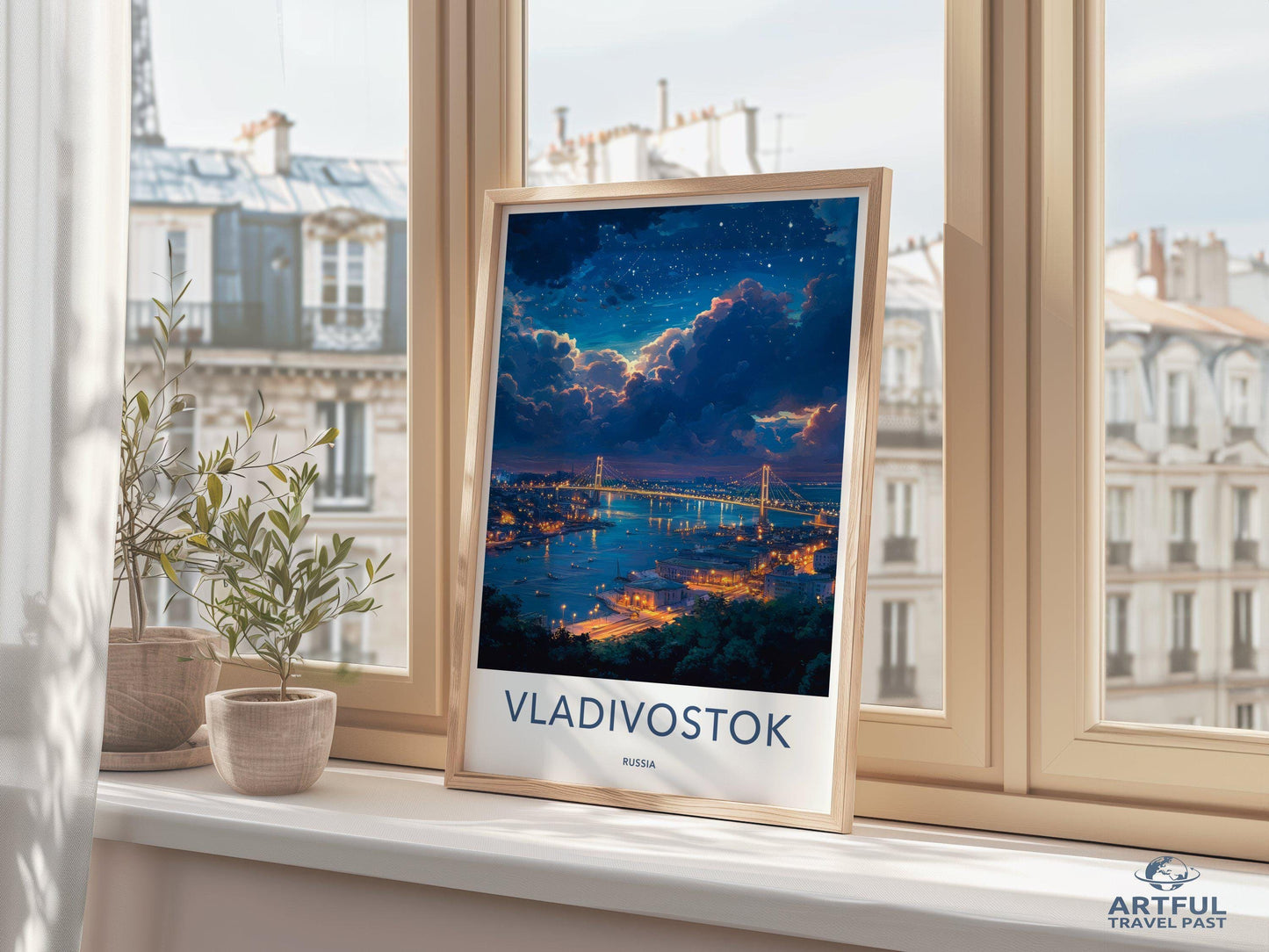 Vladivostok Poster - Russia Wall Art