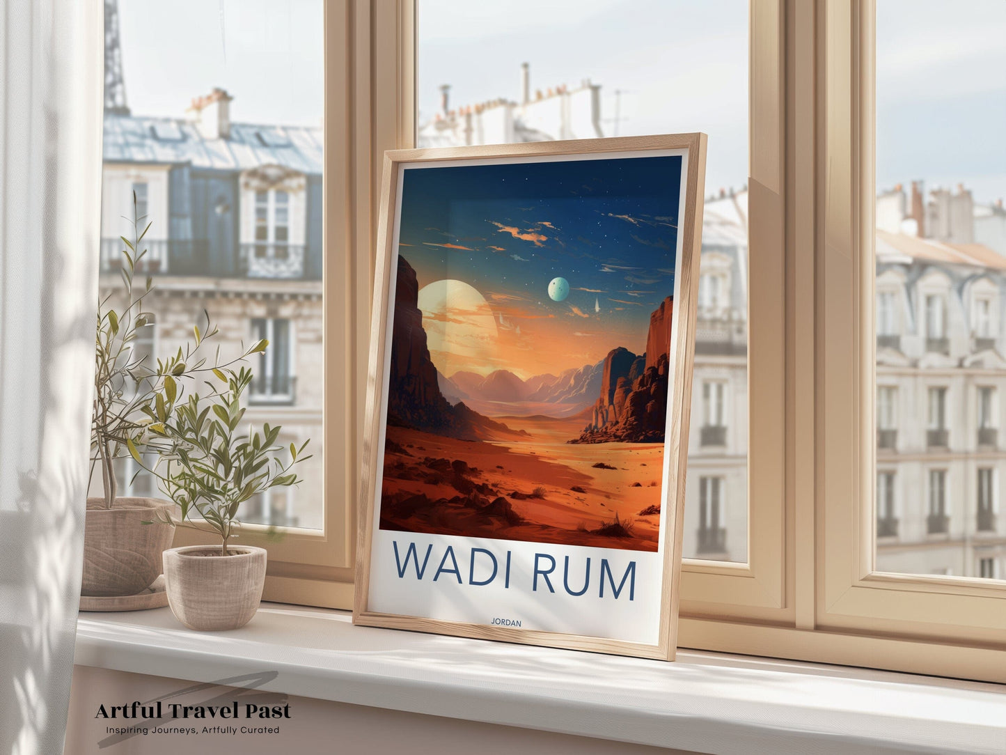 Wadi Rum Poster - Jordan Wall Art