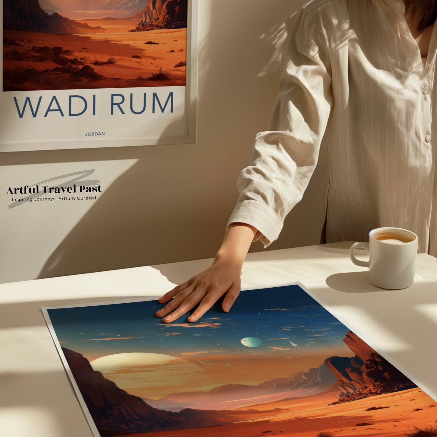 Wadi Rum Poster - Jordan Wall Art