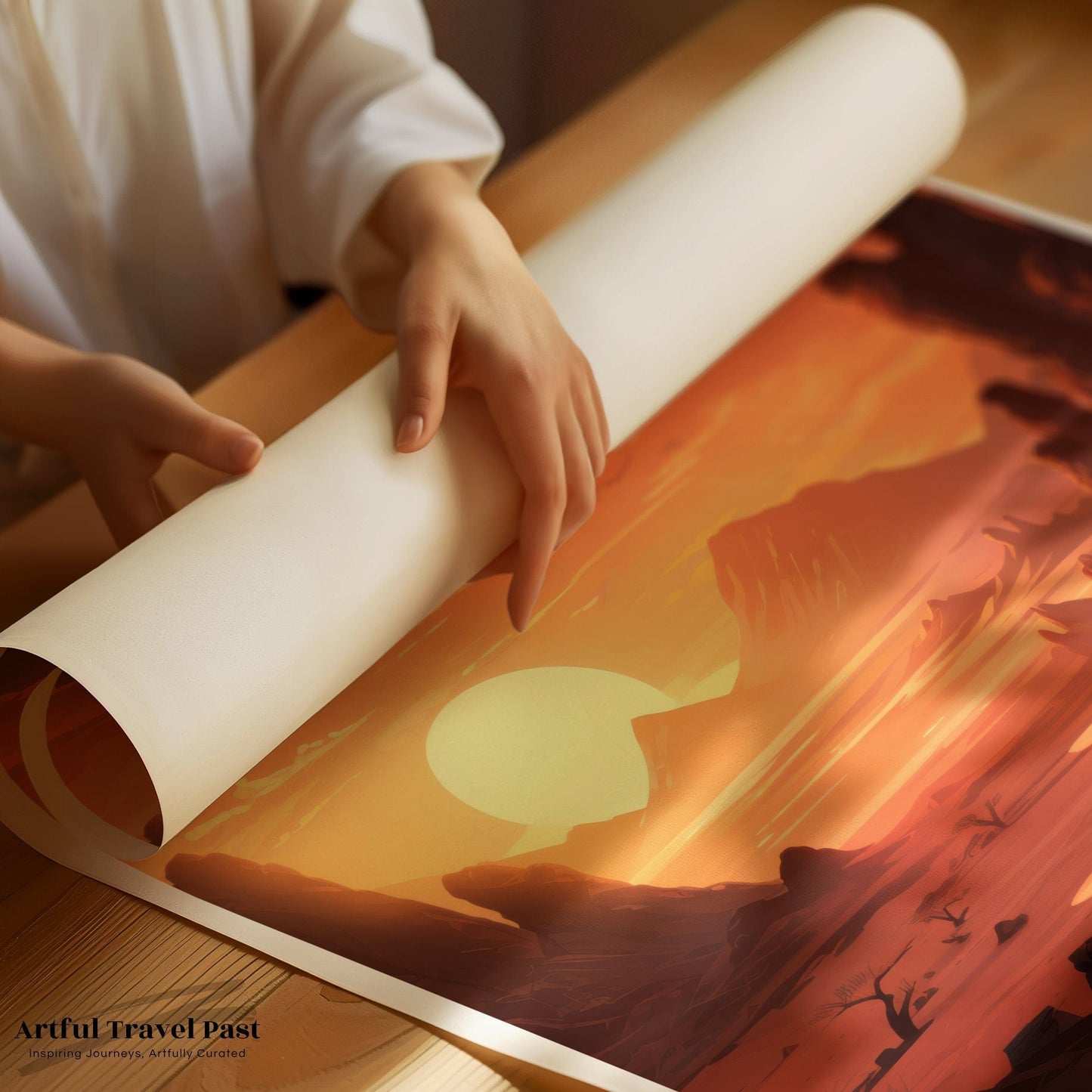 Wadi Rum Poster - Jordan Wall Art