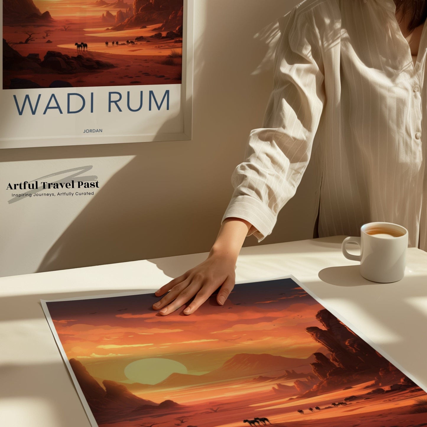 Wadi Rum Poster - Jordan Wall Art