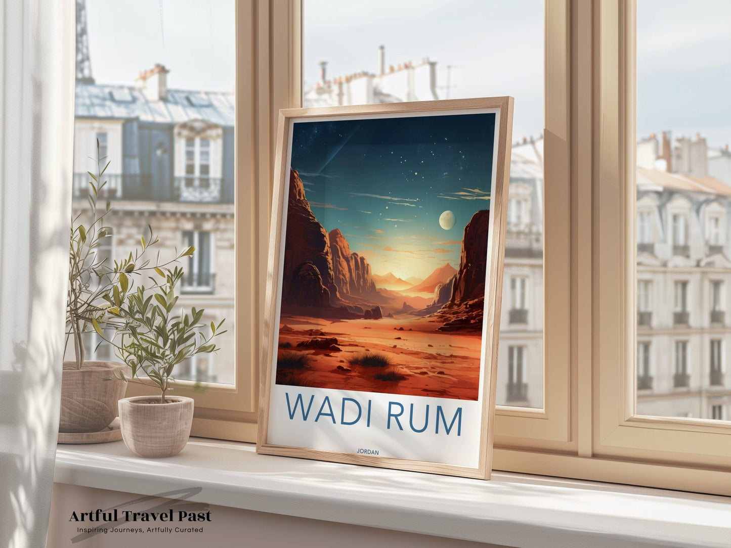 Wadi Rum Poster - Jordan Wall Art