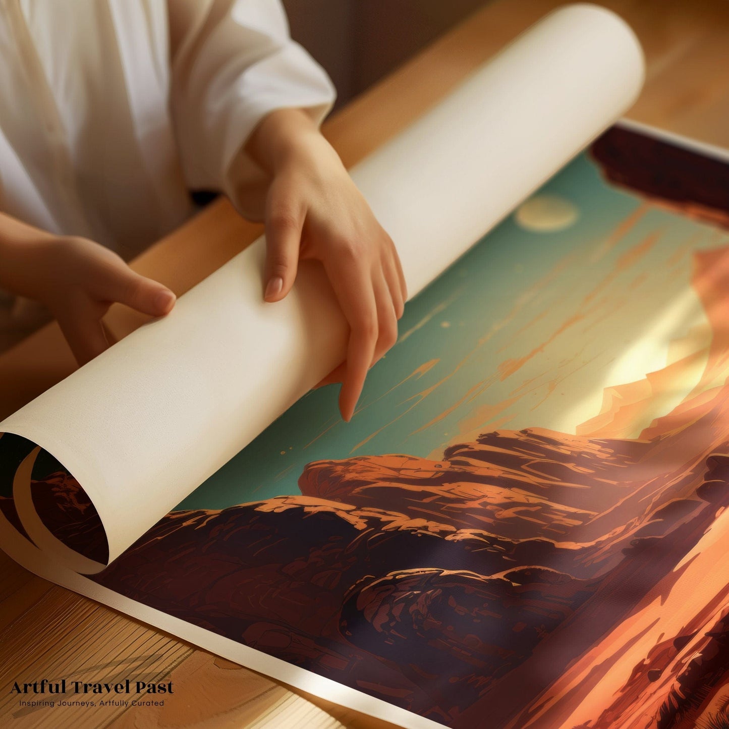 Wadi Rum Poster - Jordan Wall Art