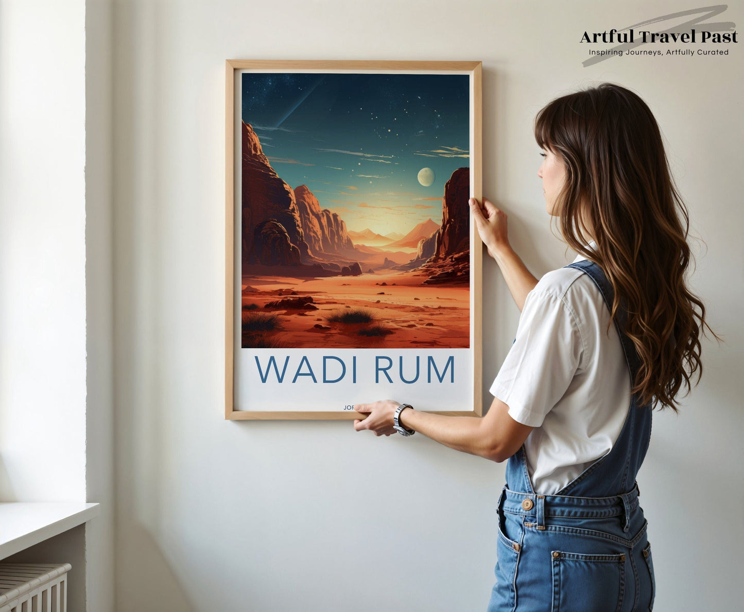 Wadi Rum Poster - Jordan Wall Art