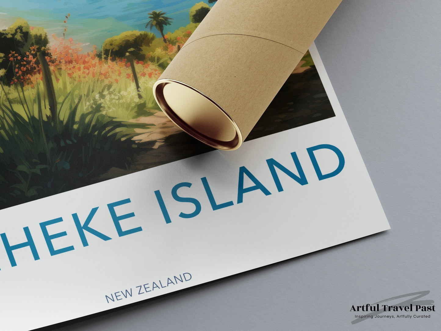 Waiheke Island Poster - New Zealand Wall Art