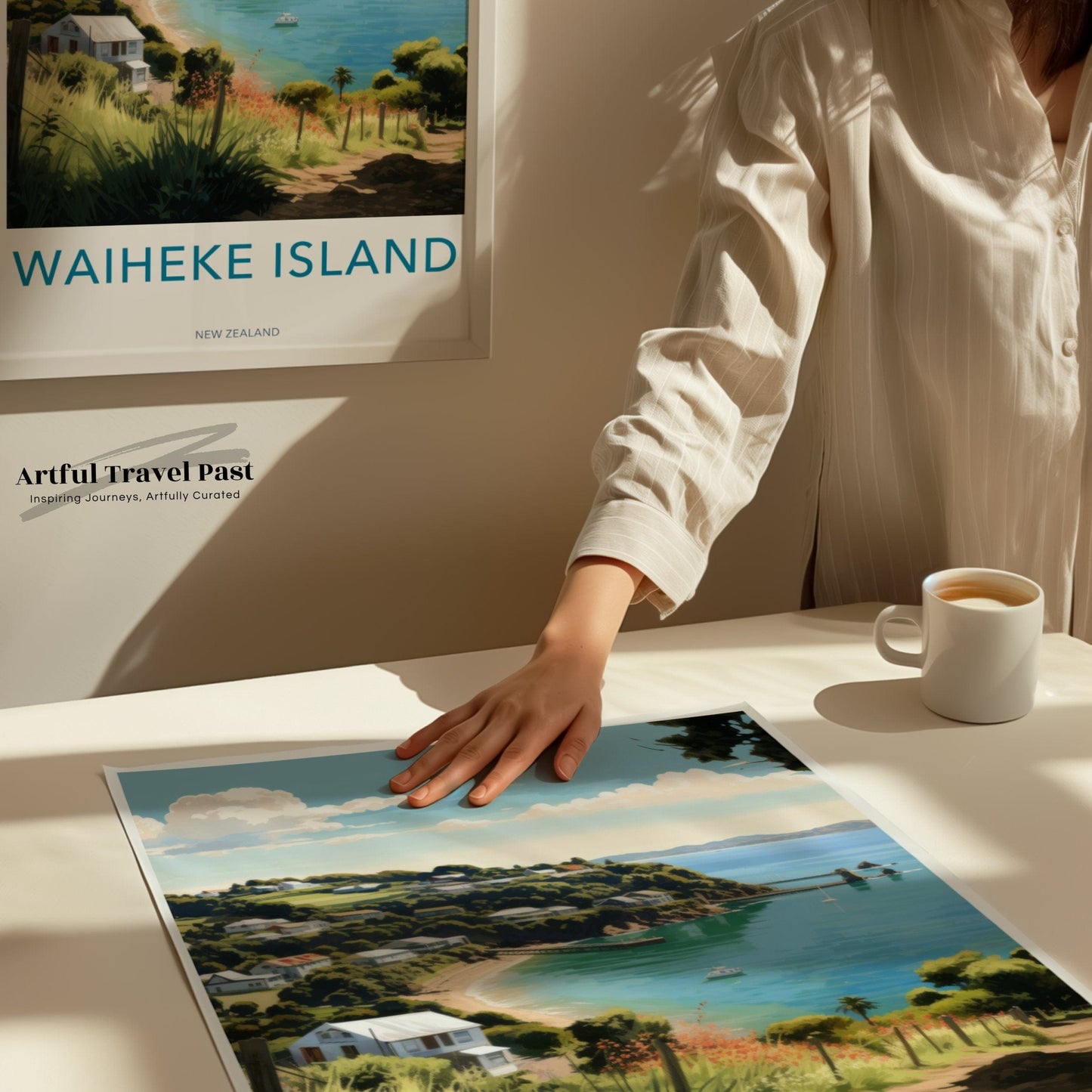 Waiheke Island Poster - New Zealand Wall Art