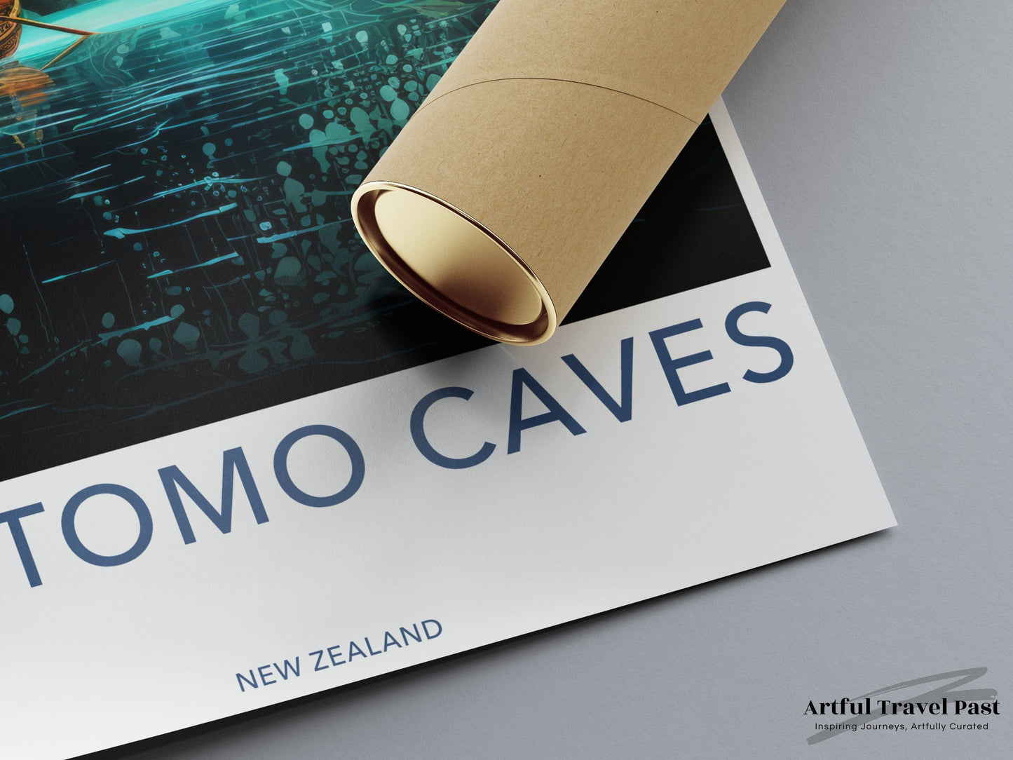 Waitomo Caves Poster - New Zealand Wall Art