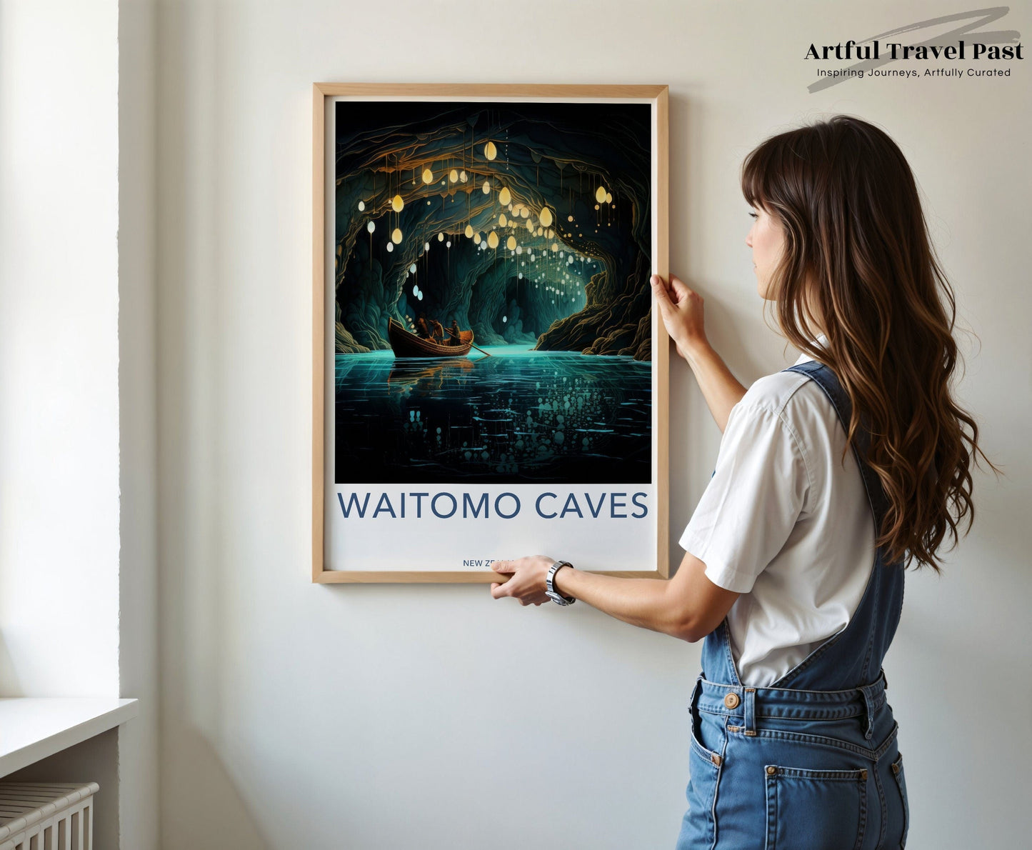 Waitomo Caves Poster - New Zealand Wall Art