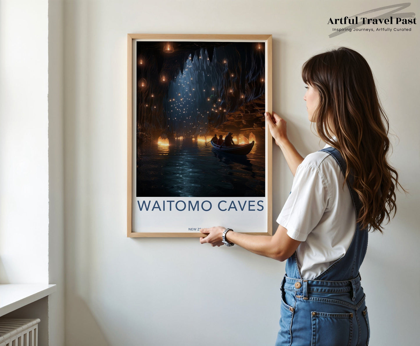 Waitomo Poster - New Zealand Wall Art