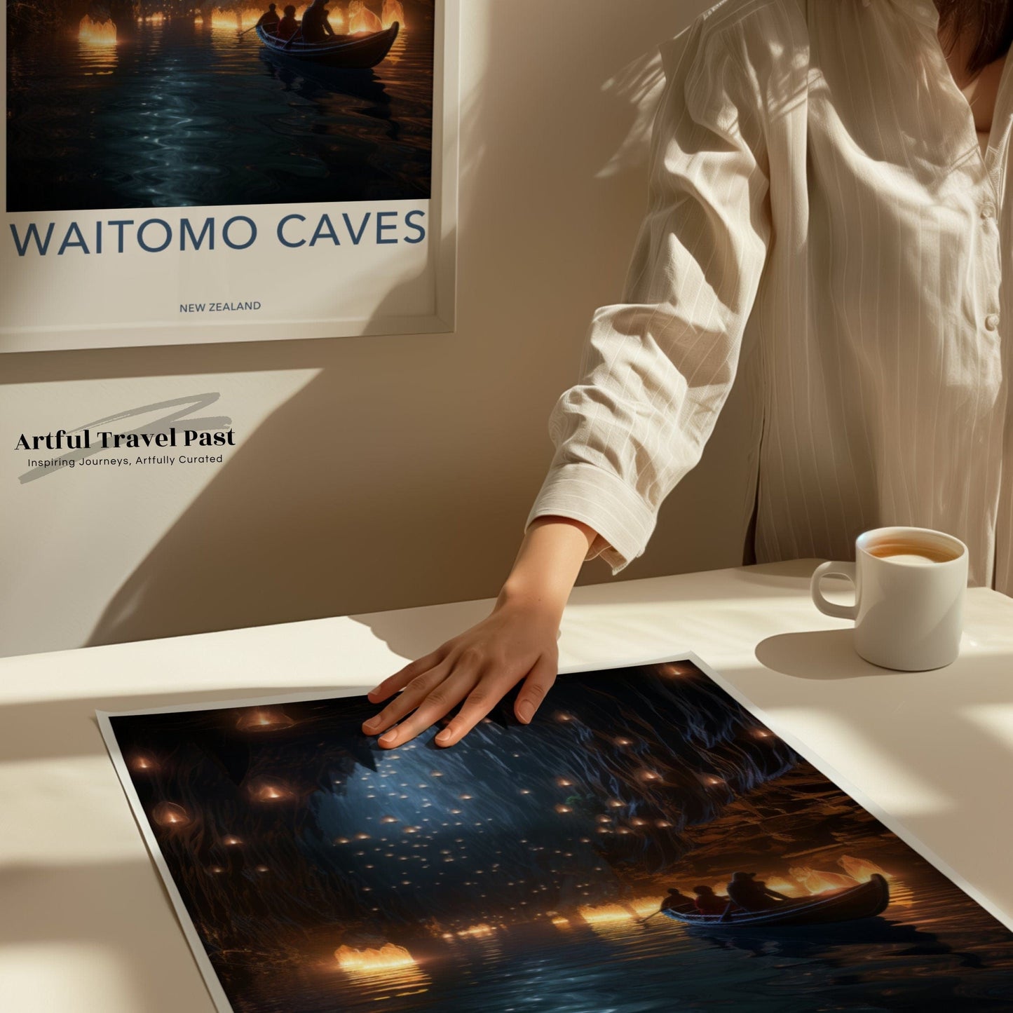 Waitomo Poster - New Zealand Wall Art