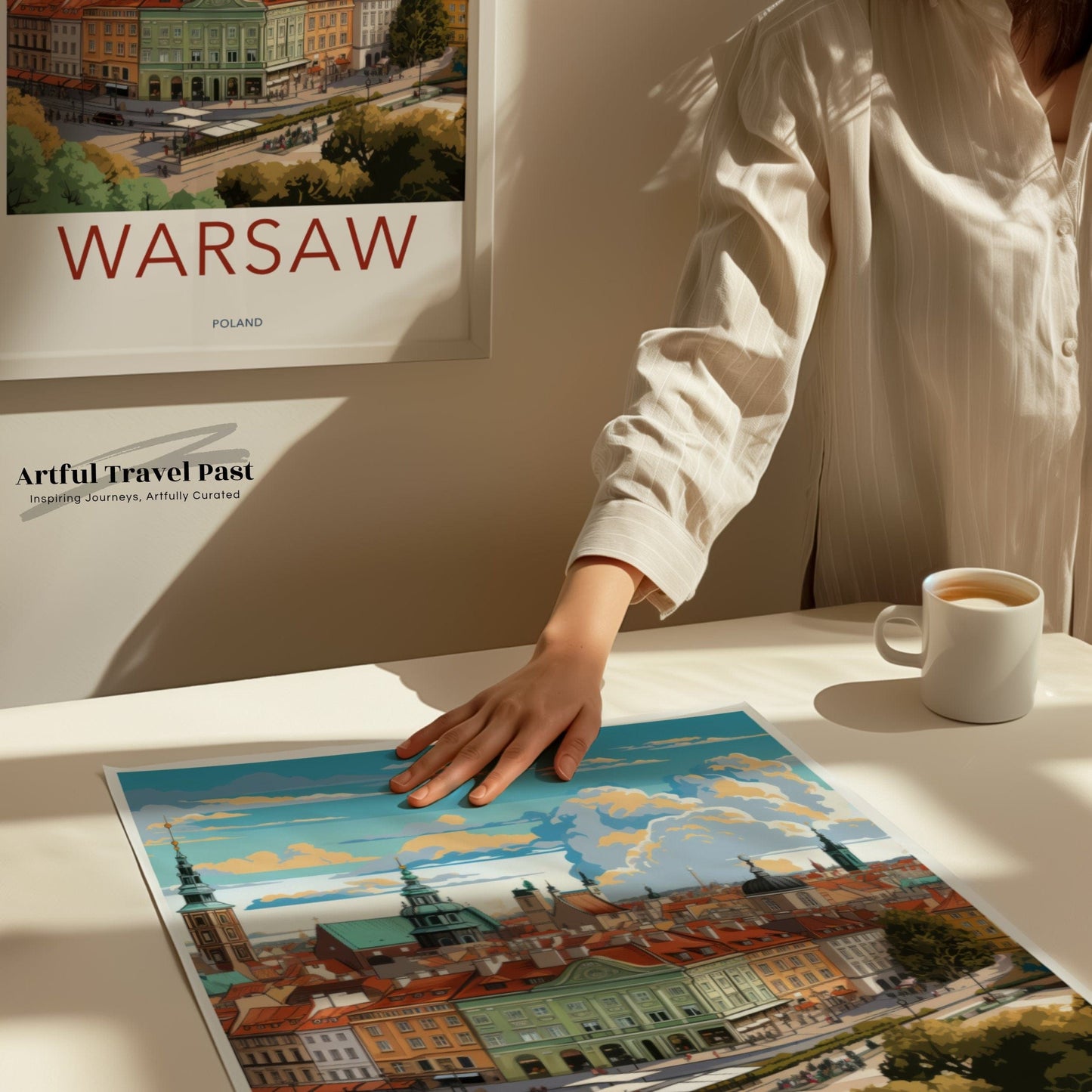 Warsaw Poster - Poland Wall Art