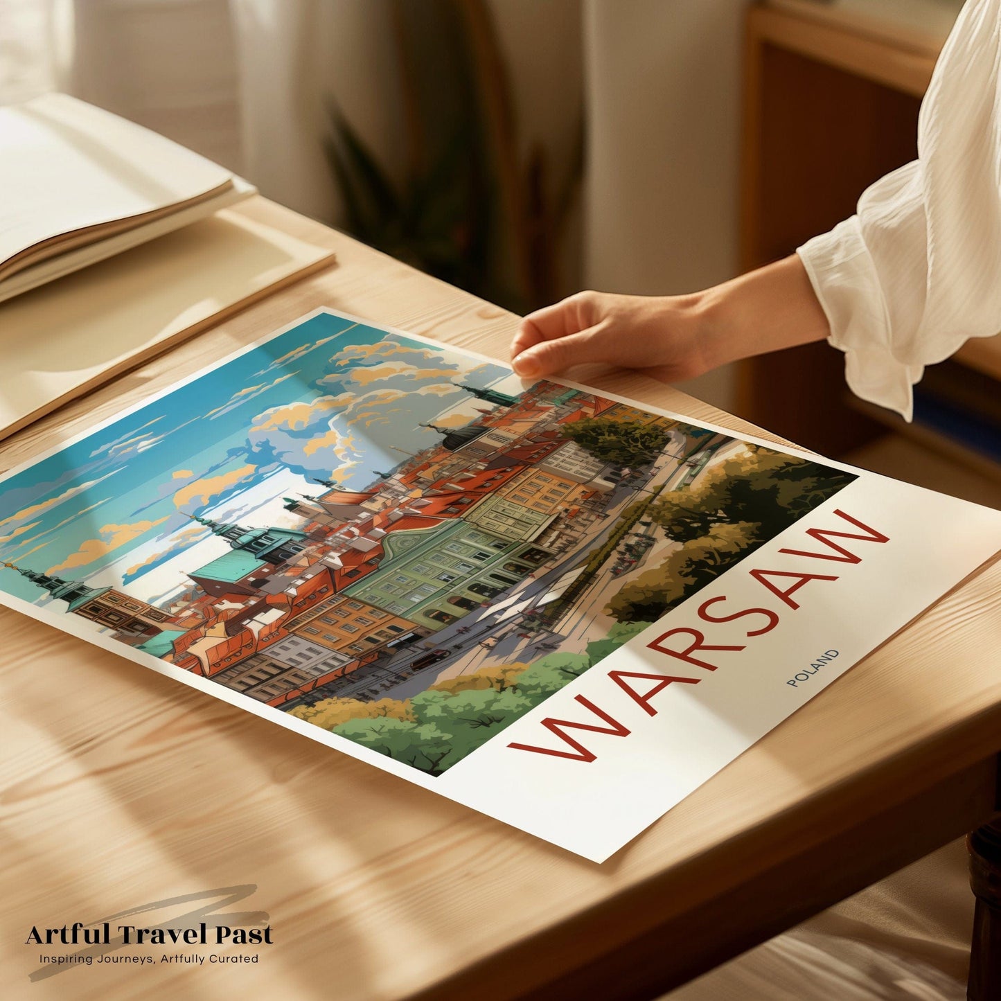 Warsaw Poster - Poland Wall Art