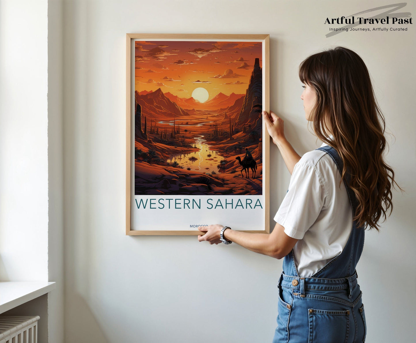 Western Sahara Poster | Africa Wall Art