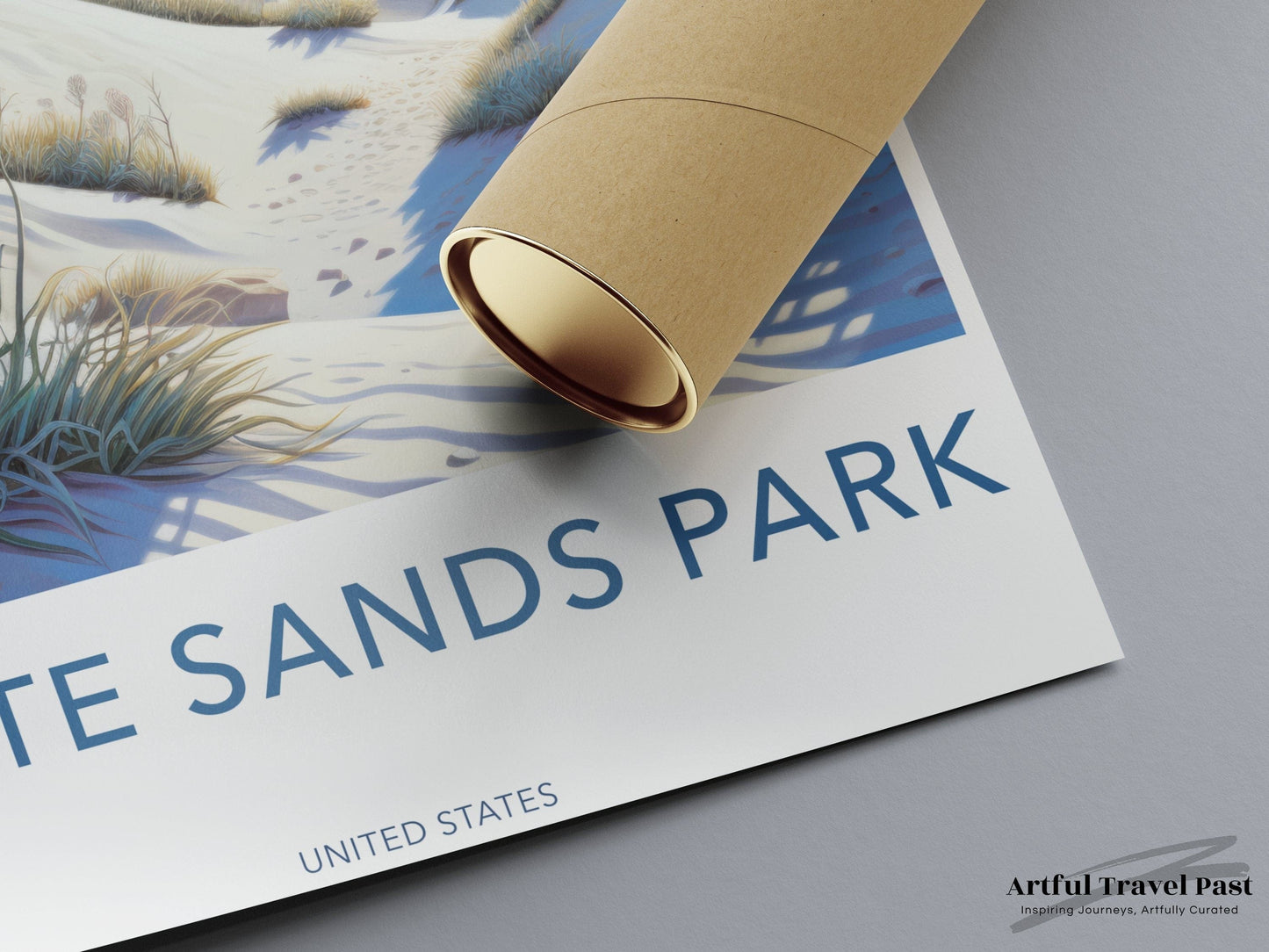 White Sands Park Poster - New Mexico Wall Art