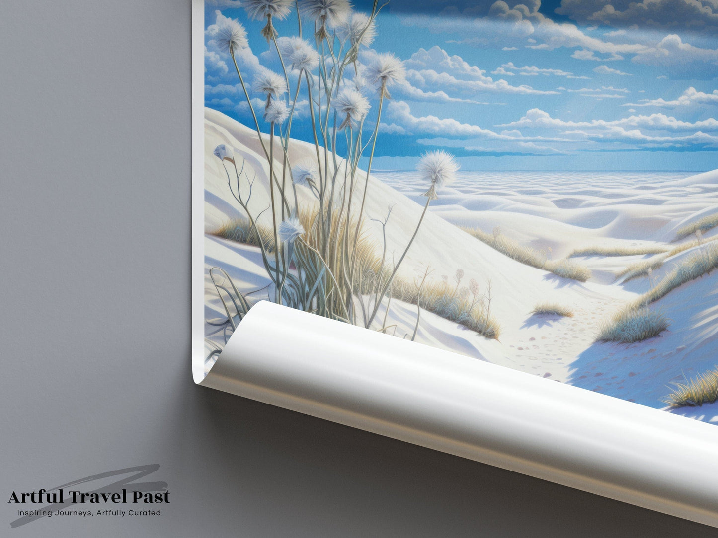 White Sands Park Poster - New Mexico Wall Art