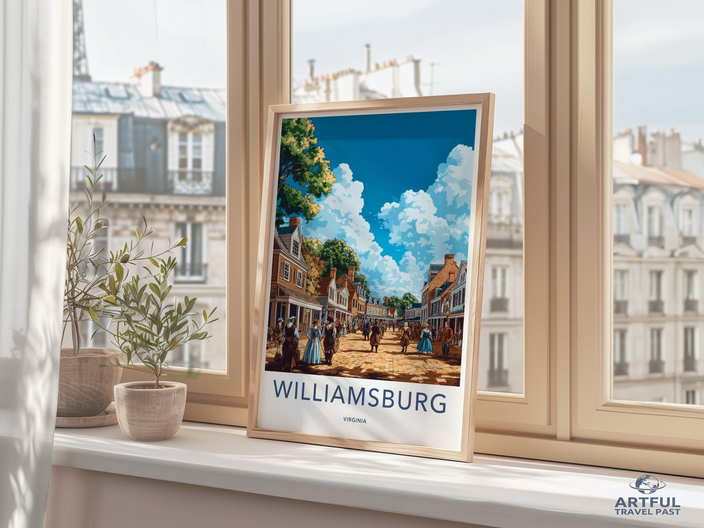 Williamsburg Poster - Virginia Wall Art
