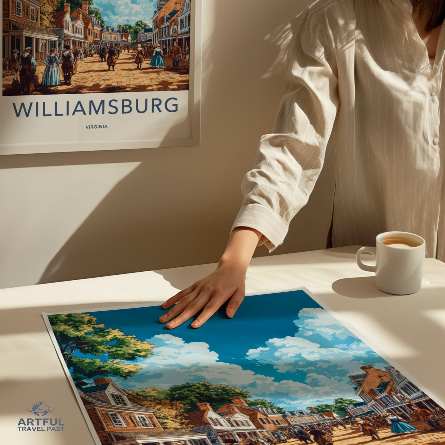 Williamsburg Poster - Virginia Wall Art