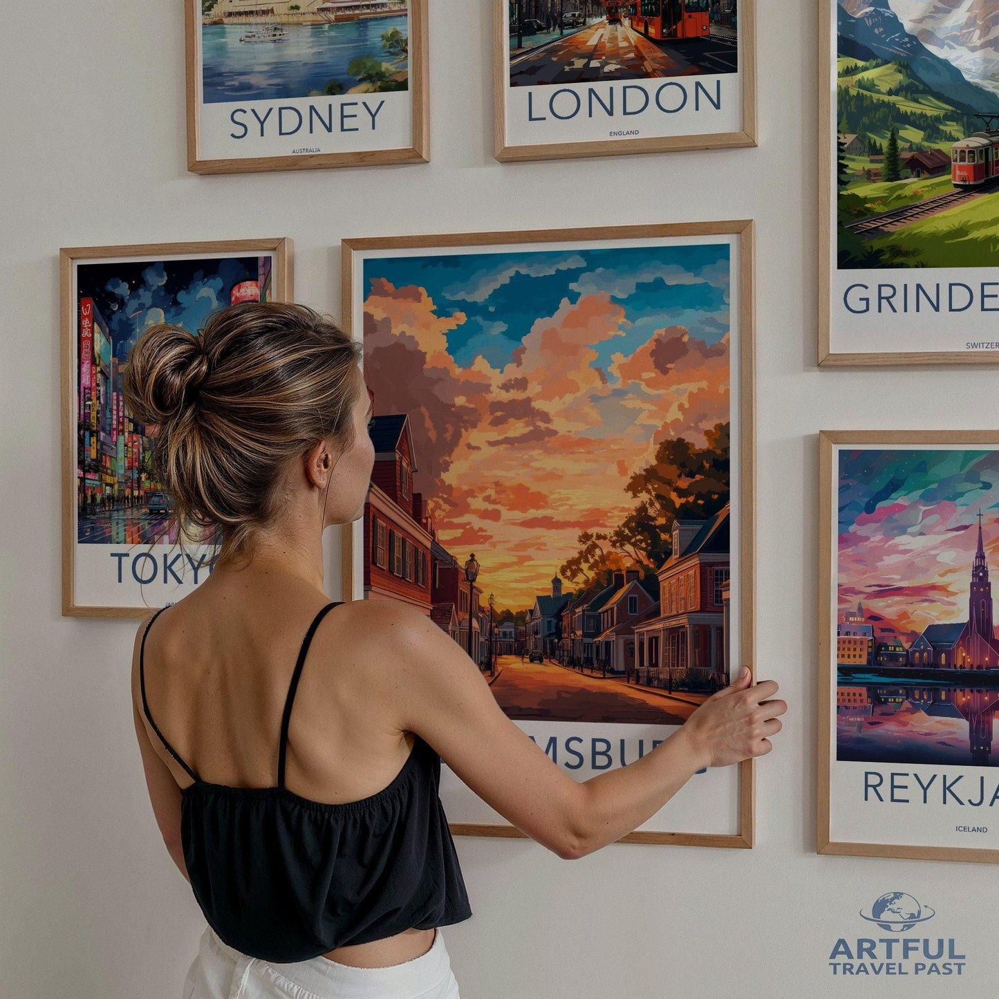 Williamsburg Poster - Virginia Wall Art