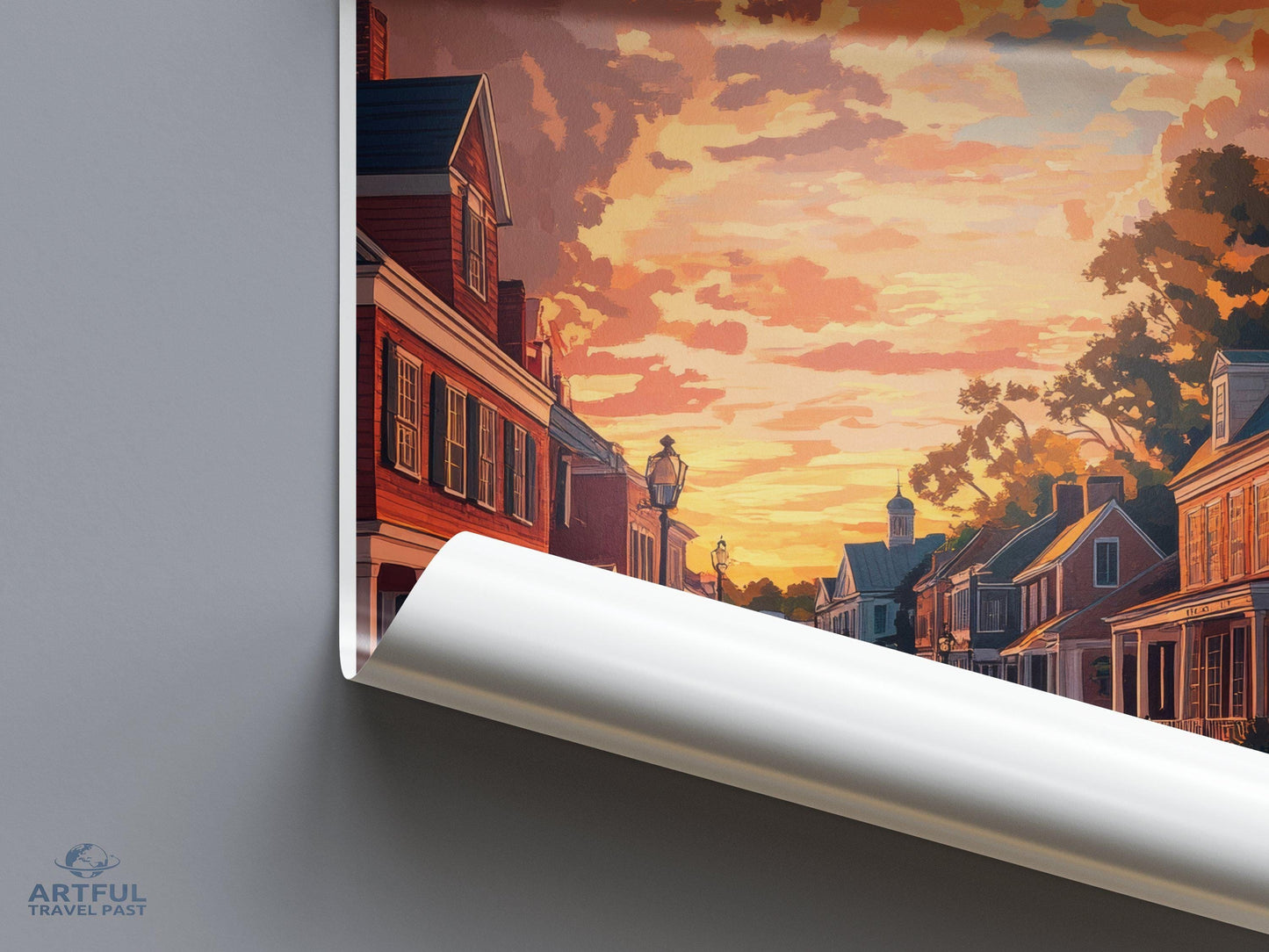 Williamsburg Poster - Virginia Wall Art