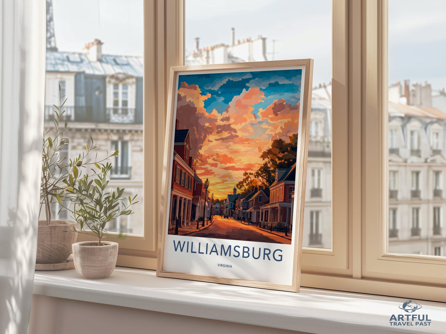Williamsburg Poster - Virginia Wall Art