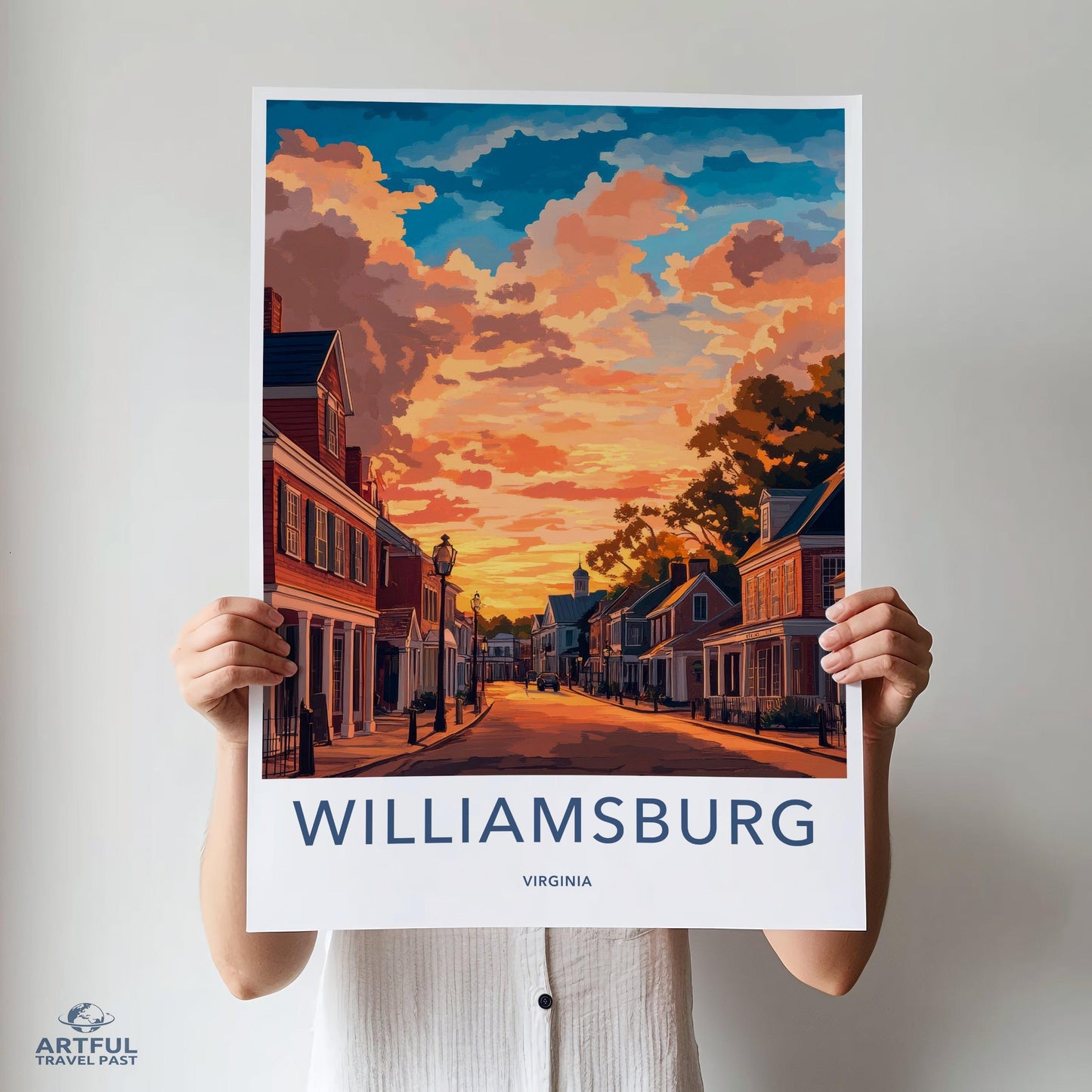 Williamsburg Poster - Virginia Wall Art