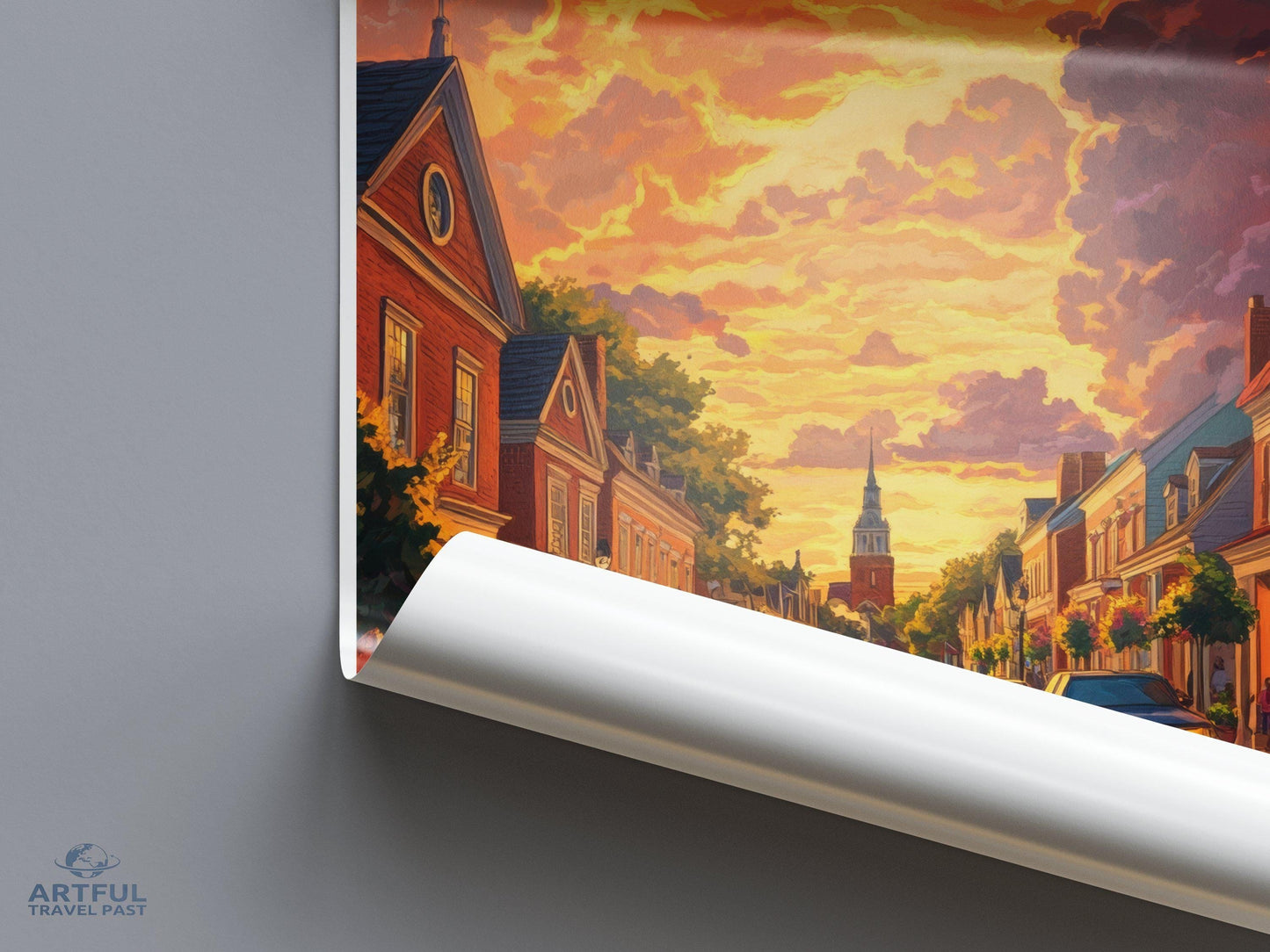 Williamsburg Poster - Virginia Wall Art