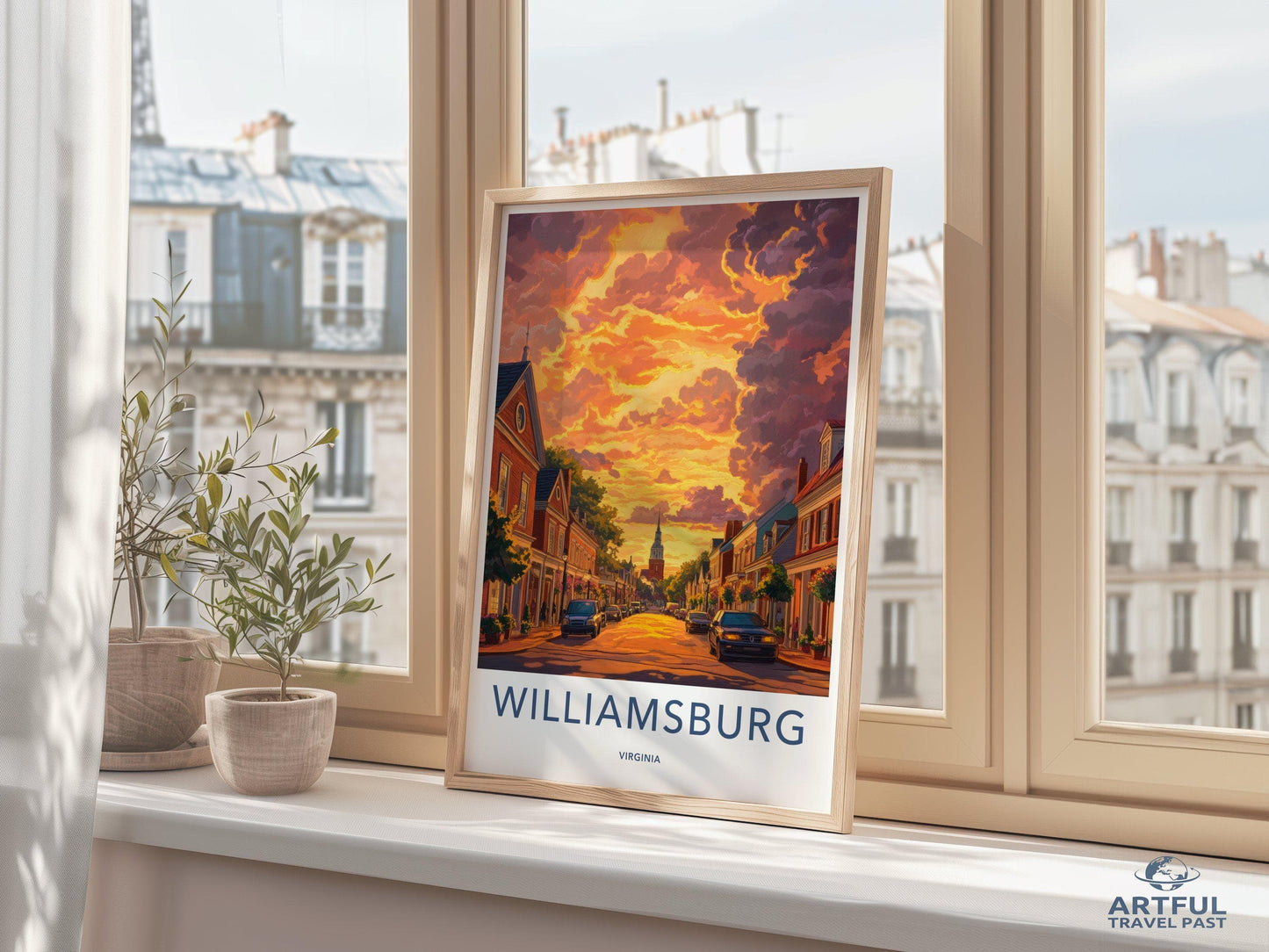 Williamsburg Poster - Virginia Wall Art
