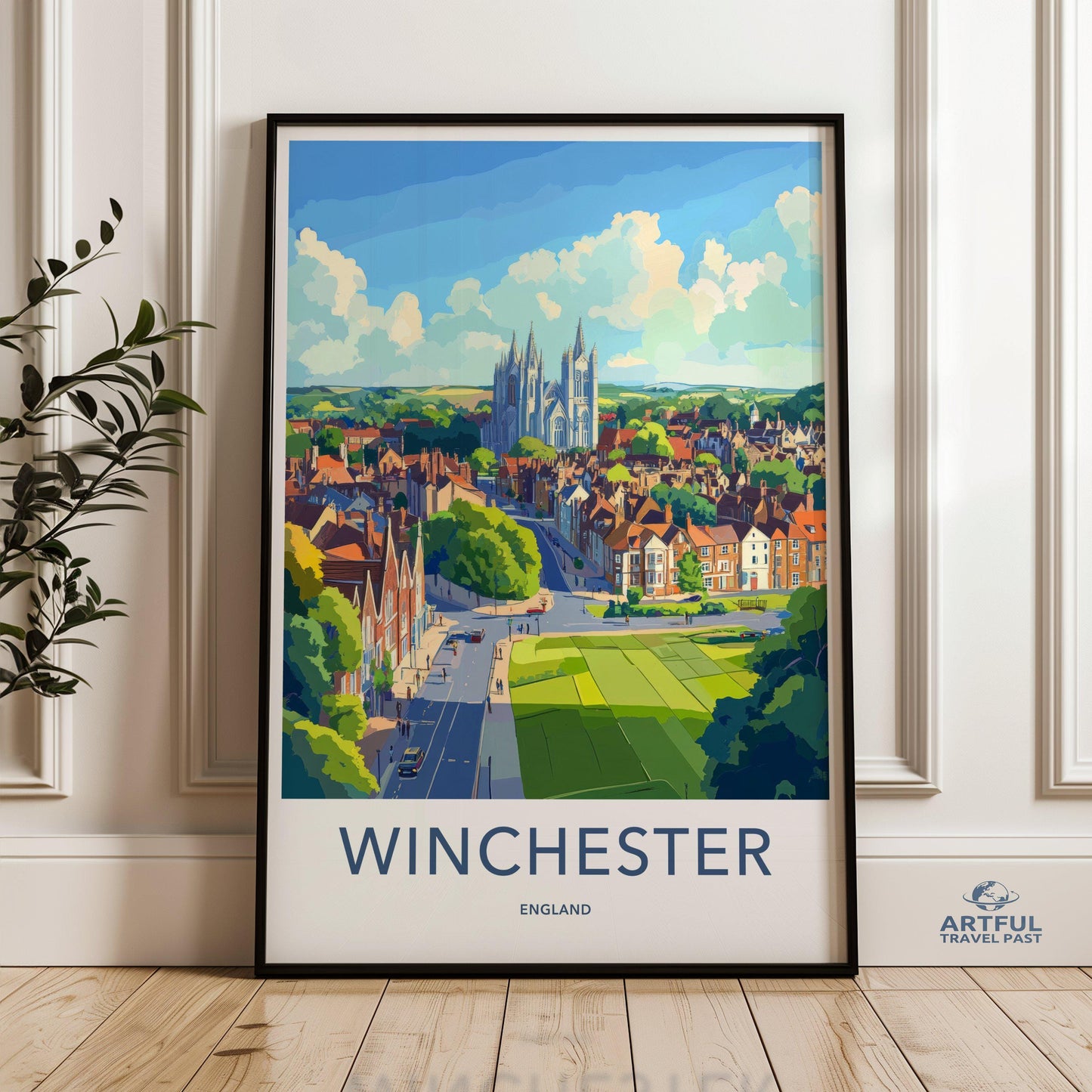 Winchester Poster - England Wall Art